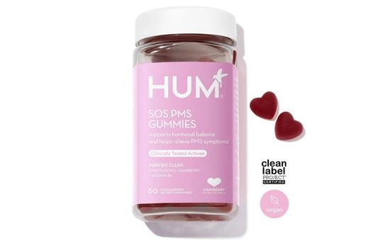 PMS gummies HUM SOS
