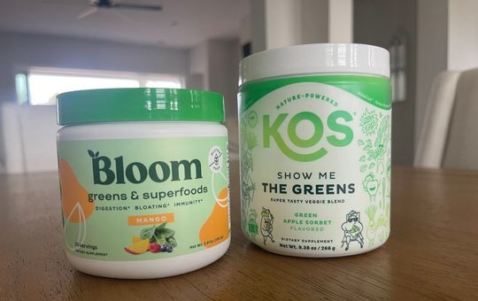 side by side KOs greens and bloom greens