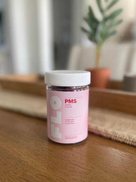 the product FLO PMS gummies