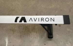 aviron logo on rowing machine