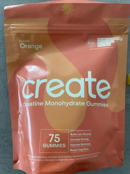 create packaging - creatine gummies