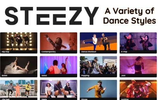 variety of dance styles steezy teaches