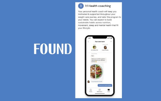 found's health coaching process
