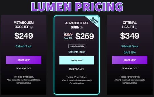 cost of lumen and pricing model