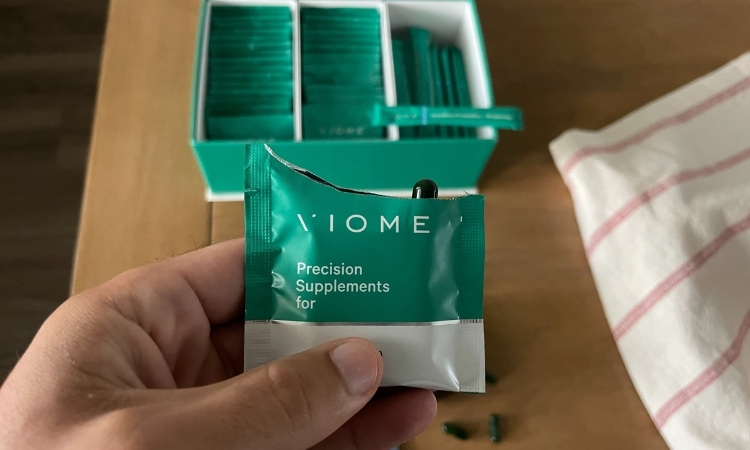 holding viome precision supplements