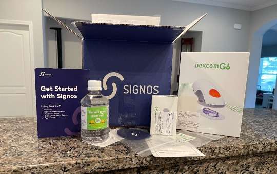 overview of signos cgm compared to nutrisense