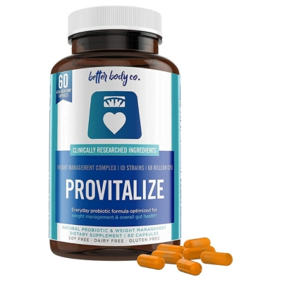 provitalize bottle and capsules