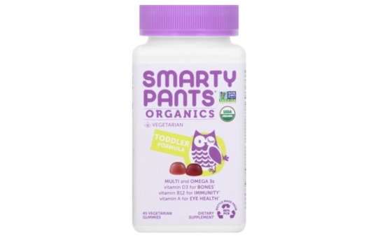 organic multivitamin for toddlers - smarty pants