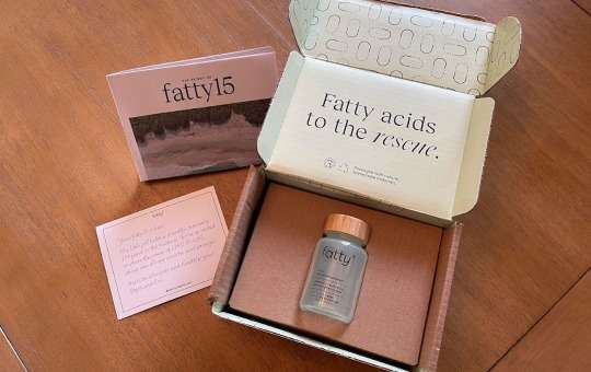 product box of fatty15 supplement