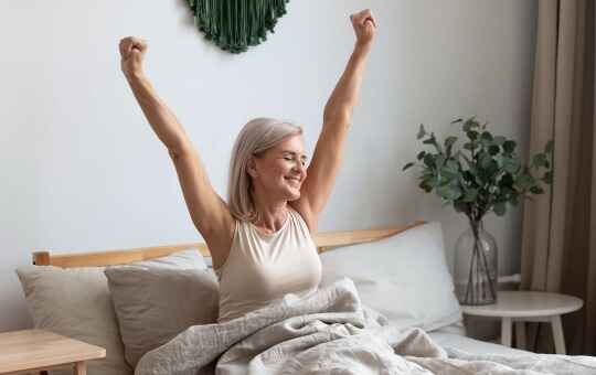 woman beating menopause symptoms