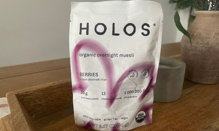 holos organic overnight muesli berries