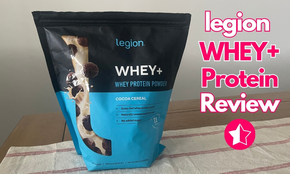 legion whey protein powder review